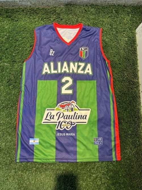Camiseta Titular de Básquet Club Alianza Jesús María